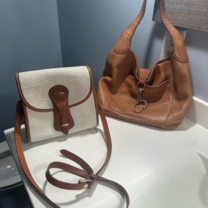 Two Vintage Dooney & Bourke purses, good used condition.